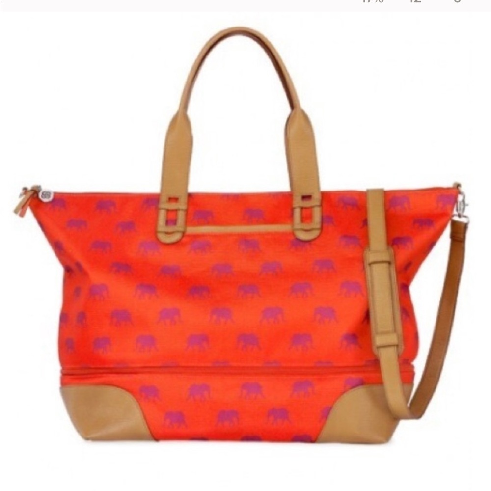 Stella & Dot Elephant Get Away Tote